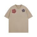 Khaki Floral Print T-Shirt