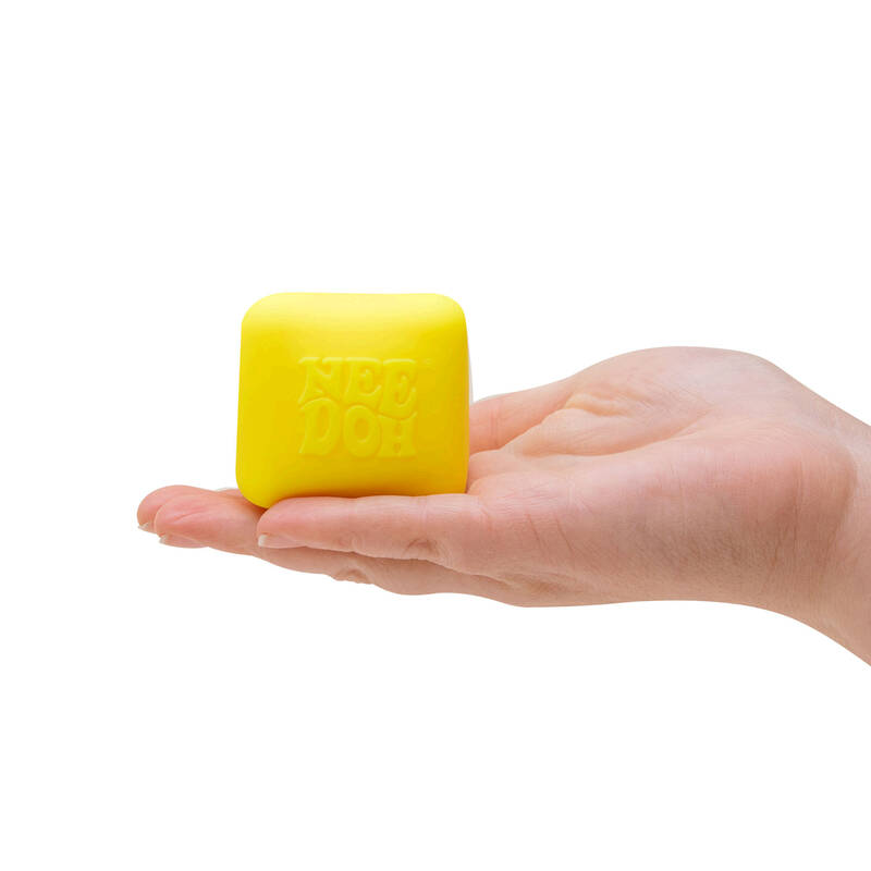 NeeDoh Color Change Cube - Squishy Sensory Toy That Changes Color