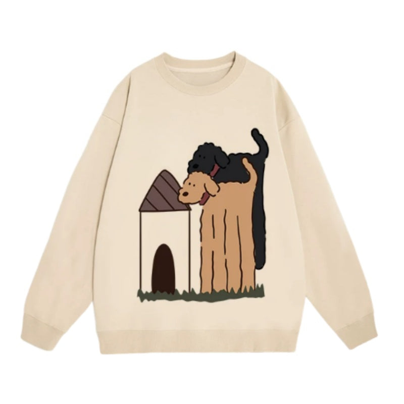 Creative Lounge Mood Sweatshirt – Khaki